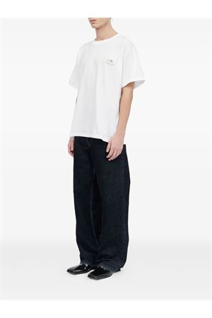 T-shirt in cotone bianco MM6 MAISON MARGIELA | SH2GC0030M20048100